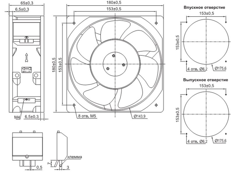 VENT-18060.220VAC.PSHB